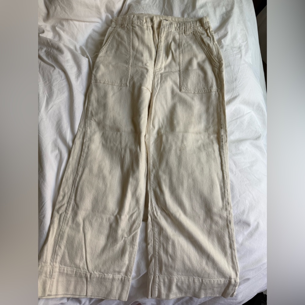 Free People Women’s Tan Cargo Pants